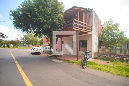 Fachada de casa para alugar com 1 quarto, 70m² em Jardim América, São Leopoldo