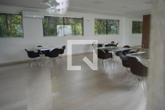 Área comum - Salão de festas de apartamento à venda com 2 quartos, 46m² em Cabral, Contagem