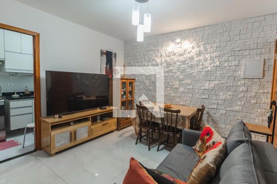 Sala de casa de condomínio à venda com 2 quartos, 69m² em Vila Dom Pedro Ii, São Paulo