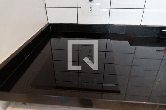 Cozinha de apartamento para alugar com 1 quarto, 48m² em Santa Cecília, São Paulo