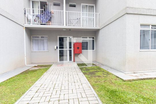 Fachada do bloco de apartamento para alugar com 2 quartos, 52m² em Santo Antônio, São José dos Pinhais