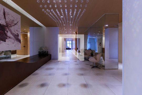 Hall Social de kitnet/studio à venda com 0 quarto, 50m² em Brooklin, São Paulo
