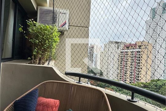 Sacada de apartamento à venda com 1 quarto, 55m² em Alphaville Centro Industrial E Empresarial/alphaville., Barueri
