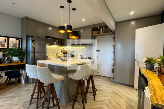 Copa  de apartamento à venda com 1 quarto, 55m² em Alphaville Centro Industrial E Empresarial/alphaville., Barueri