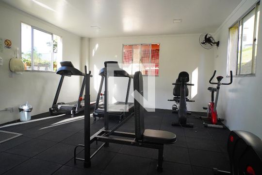 Área comum - Academia de apartamento à venda com 2 quartos, 54m² em Morro Santana, Porto Alegre