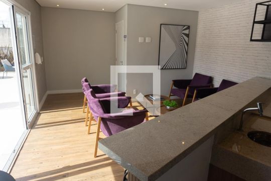 Área comum de kitnet/studio para alugar com 1 quarto, 25m² em Bela Vista, São Paulo