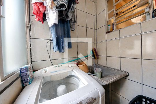 Área de Serviço de apartamento para alugar com 2 quartos, 55m² em Fazenda da Juta, São Paulo