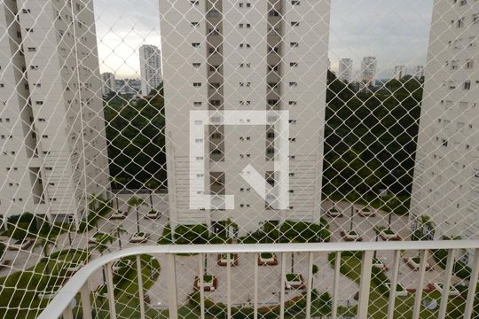 Varanda da Sala de apartamento à venda com 2 quartos, 64m² em Vila Anhanguera, São Paulo