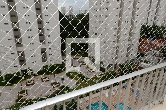 Varanda da Sala de apartamento à venda com 2 quartos, 64m² em Vila Anhanguera, São Paulo