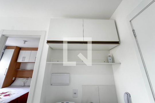 Área de Serviço de apartamento para alugar com 1 quarto, 27m² em Barra Funda, São Paulo