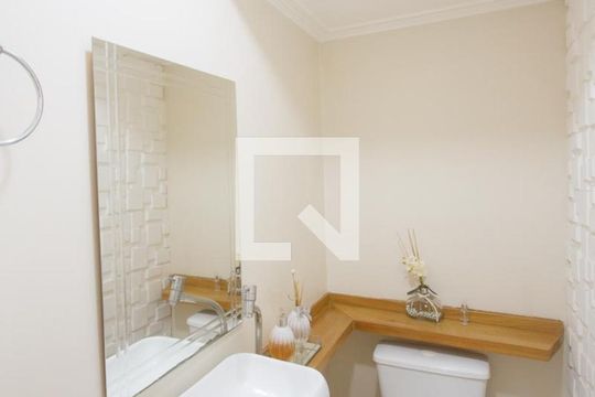Lavabo de casa de condomínio à venda com 3 quartos, 127m² em Jardim São Luís, São Paulo