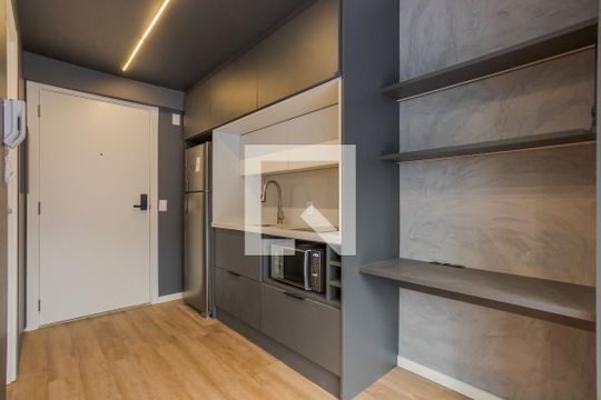 Cozinha de kitnet/studio à venda com 1 quarto, 57m² em Mont Serrat, Porto Alegre