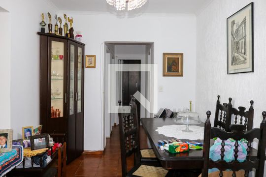 Sala de apartamento para alugar com 3 quartos, 104m² em Jardim, São Caetano do Sul