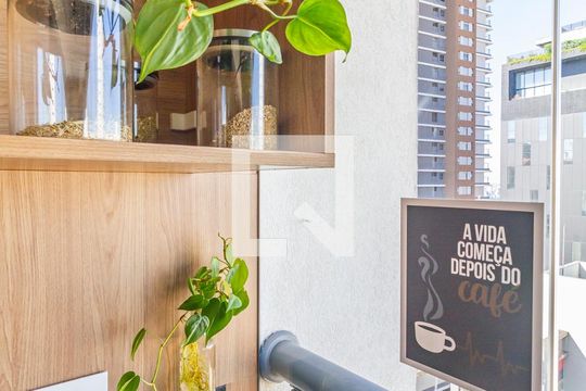 Varanda Gourmet de apartamento para alugar com 1 quarto, 31m² em Sumarezinho, São Paulo