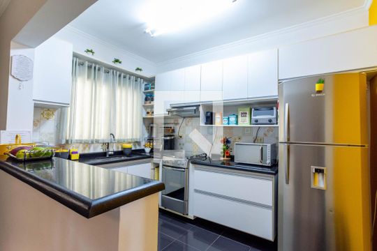 Cozinha de casa de condomínio à venda com 3 quartos, 175m² em Vila Silveira, Guarulhos