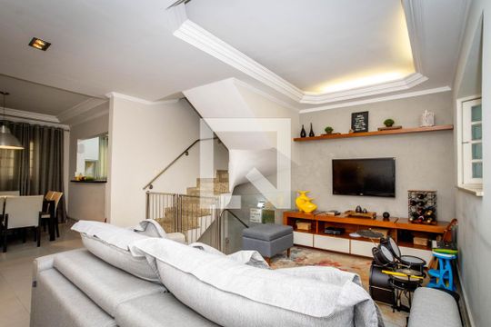 Sala de casa de condomínio à venda com 3 quartos, 175m² em Vila Silveira, Guarulhos