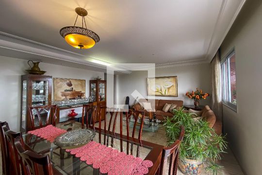 Sala de apartamento à venda com 4 quartos, 175m² em Santo Agostinho, Belo Horizonte