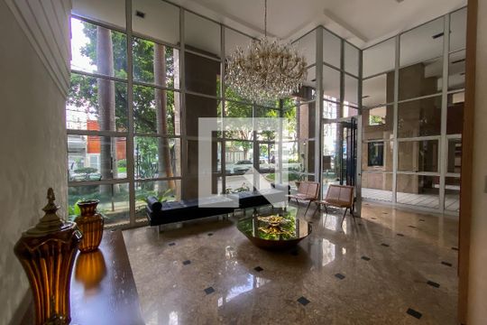 Hall social de apartamento à venda com 4 quartos, 175m² em Santo Agostinho, Belo Horizonte
