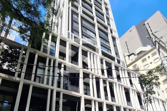 Fachada do Prédio de kitnet/studio à venda com 1 quarto, 28m² em Perdizes, São Paulo