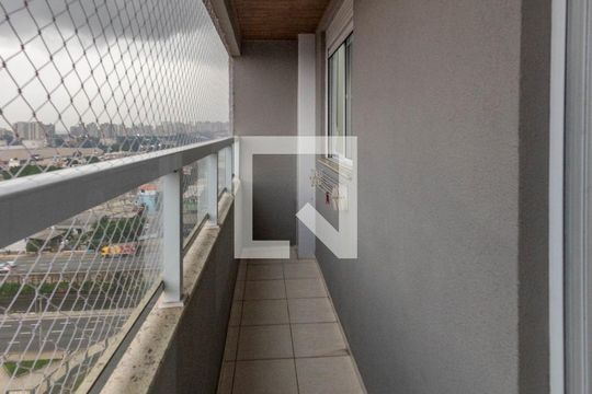 Varanda da Sala de apartamento para alugar com 2 quartos, 49m² em Vila California, São Paulo