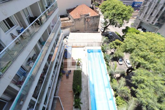 Vista da Sacada de apartamento para alugar com 1 quarto, 32m² em Centro Histórico de São Paulo, São Paulo