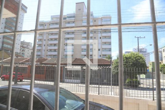 Quarto 1 - Vista de casa para alugar com 3 quartos, 90m² em Vila Caiçara, Praia Grande