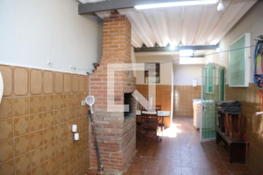 Área gourmet de casa para alugar com 3 quartos, 90m² em Vila Caiçara, Praia Grande