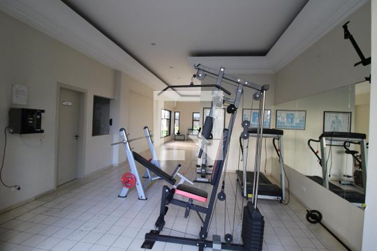 Área comum - Academia de apartamento para alugar com 1 quarto, 30m² em Vila Suzana, São Paulo