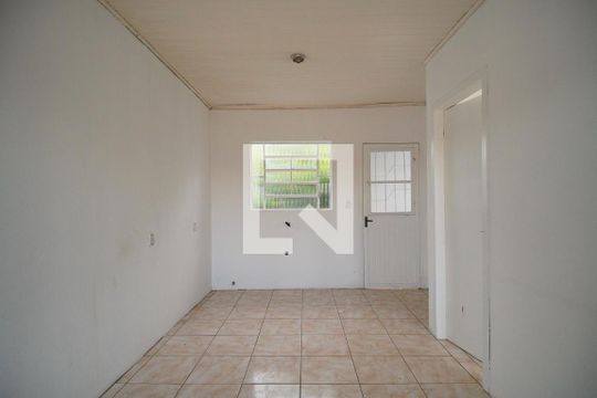 Sala/Cozinha de apartamento à venda com 1 quarto, 57m² em Santos Dumont, São Leopoldo