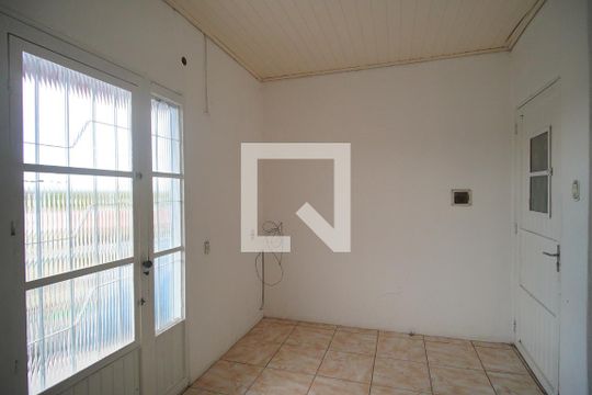 Sala/Cozinha de apartamento à venda com 1 quarto, 57m² em Santos Dumont, São Leopoldo