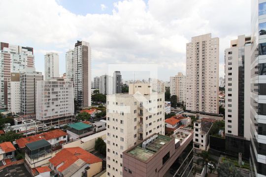 Vista de apartamento para alugar com 1 quarto, 60m² em Vila Olímpia, São Paulo