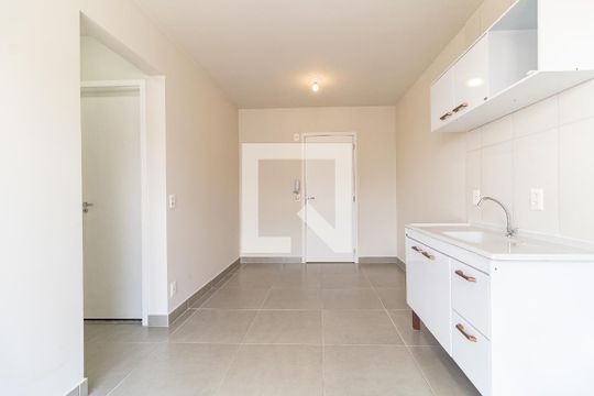 Cozinha de apartamento à venda com 2 quartos, 37m² em Vila Moinho Velho, São Paulo