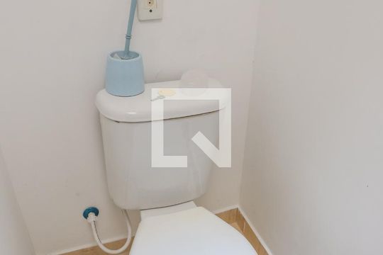 Banheiro da Suíte de kitnet/studio para alugar com 1 quarto, 20m² em Lapa, São Paulo