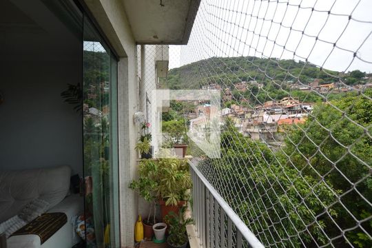 Varanda da Sala de apartamento para alugar com 2 quartos, 65m² em Campinho, Rio de Janeiro