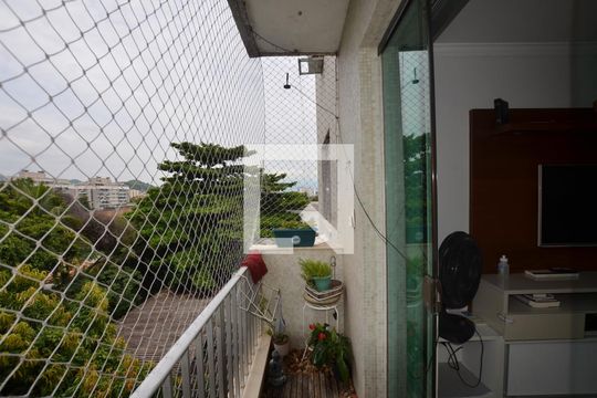 Varanda da Sala de apartamento para alugar com 2 quartos, 65m² em Campinho, Rio de Janeiro