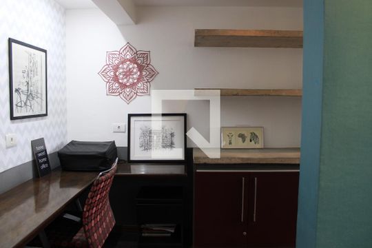 Sala/Escritório de apartamento à venda com 2 quartos, 130m² em Jardim Olympia, São Paulo