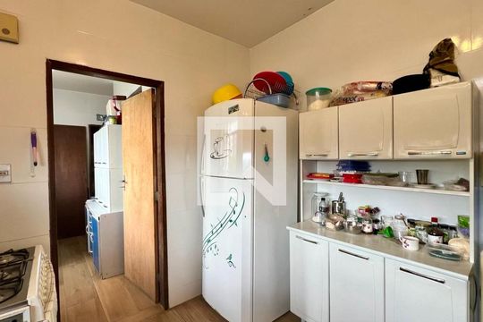cozinha de apartamento à venda com 4 quartos, 280m² em São Lucas, Belo Horizonte