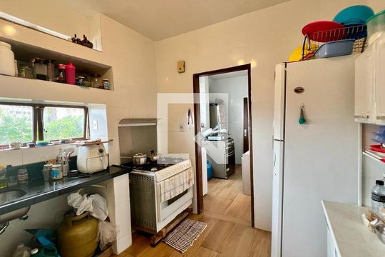 cozinha de apartamento à venda com 4 quartos, 280m² em São Lucas, Belo Horizonte