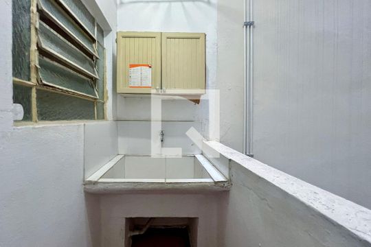 Área de Serviço de kitnet/studio à venda com 1 quarto, 66m² em Itaim Bibi, São Paulo