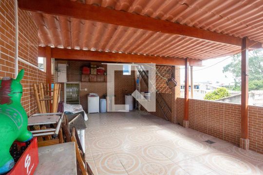 Área de Serviço/Area de Gurmet de casa à venda com 3 quartos, 180m² em Piraporinha, Diadema