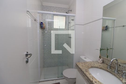 Banheiro da Suíte de apartamento à venda com 3 quartos, 83m² em Vila Matilde, São Paulo