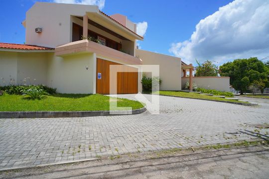 Fachada de casa para alugar com 4 quartos, 315m² em Santa Monica, Florianópolis