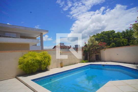 Vista sala de casa para alugar com 4 quartos, 315m² em Santa Monica, Florianópolis