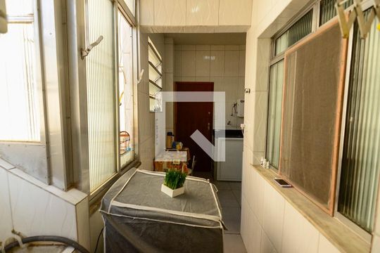 Área de Serviço de apartamento à venda com 2 quartos, 65m² em Riachuelo, Rio de Janeiro