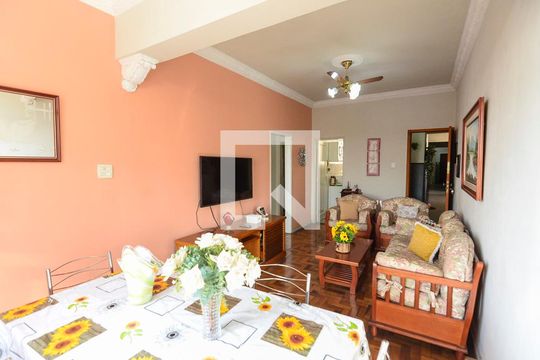Sala de apartamento à venda com 2 quartos, 65m² em Riachuelo, Rio de Janeiro