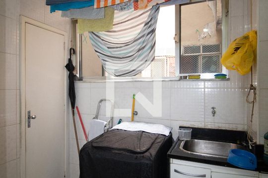 Área de serviço de apartamento à venda com 3 quartos, 115m² em Copacabana, Rio de Janeiro