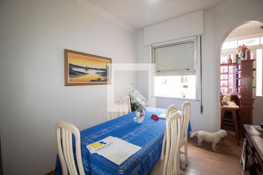 Sala de jantar de apartamento à venda com 3 quartos, 115m² em Copacabana, Rio de Janeiro
