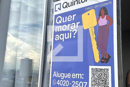 Plaquinha  de apartamento para alugar com 3 quartos, 120m² em Setor Central, Goiânia