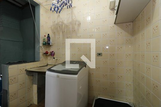 Área de Serviço de casa à venda com 3 quartos, 132m² em Vila Palmares, São Caetano do Sul