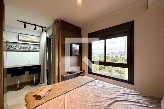 Studio de kitnet/studio para alugar com 0 quarto, 24m² em Campo Belo, São Paulo